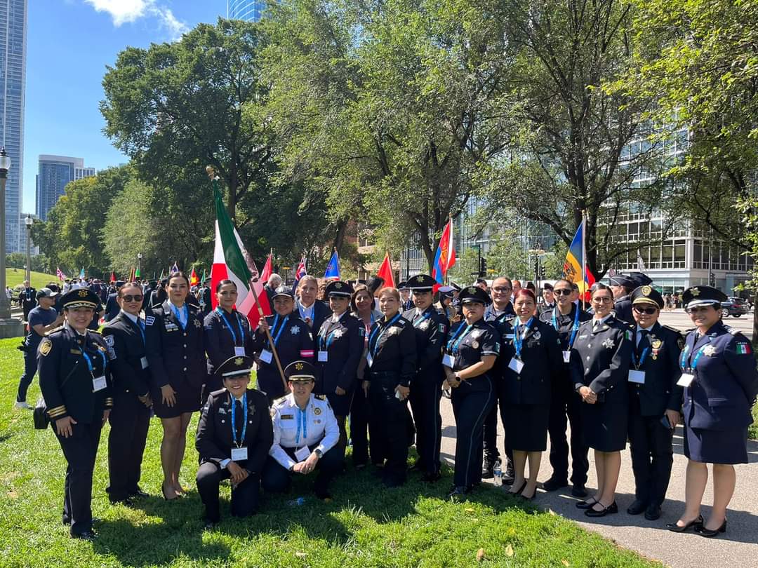 Policía Estatal de Sonora Representa al Estado en Congreso Internacional de Mujeres Policías en Chicago