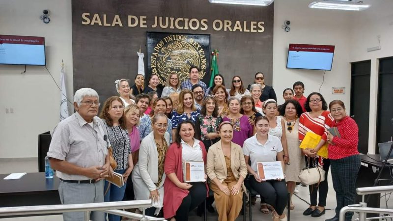 Capacitan a Estudiantes y Personal de Tampico en Técnicas de Mediación en el III Diplomado de Mediación