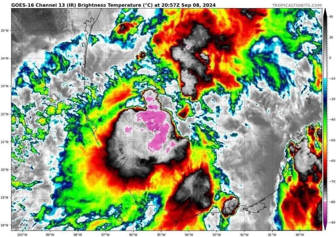 Ciclón Tropical Seis en el Golfo: Tamaulipas Activa Alerta por Fuertes Vientos y Lluvias