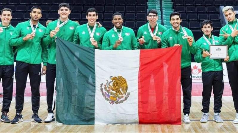 Tamaulipecos Consiguen Medalla de Bronce con la Selección Mexicana de Voleibol en el Final Six de Canadá