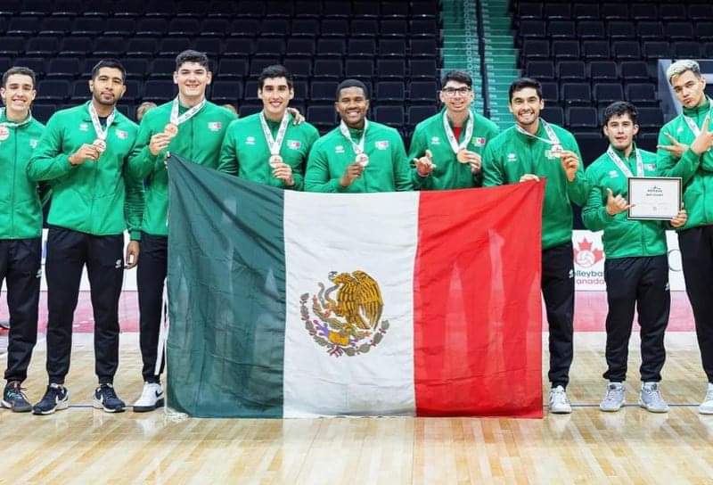 Tamaulipecos Consiguen Medalla de Bronce con la Selección Mexicana de Voleibol en el Final Six de Canadá
