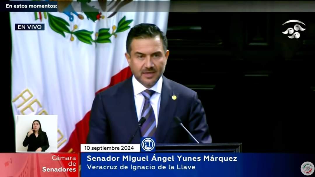 Miguel Ángel Yunes Márquez defiende su voto en la reforma judicial: «No soy ni cobarde ni traidor»