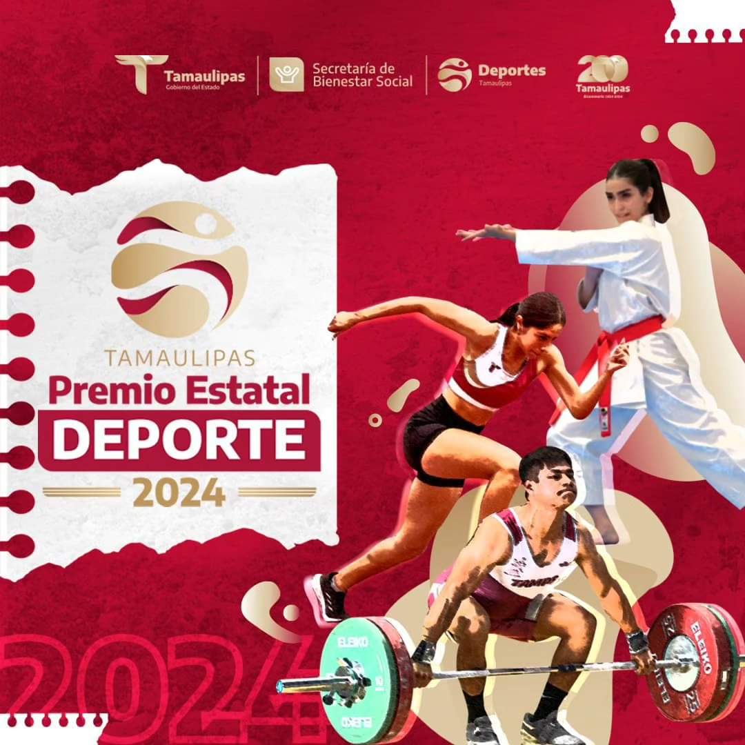 INDE Tamaulipas lanza convocatoria para el Premio Estatal del Deporte 2024