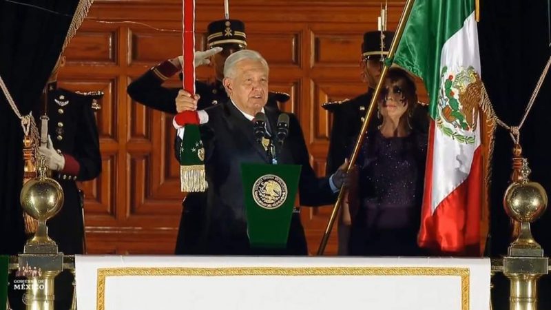 AMLO Da Último Grito de Independencia con Arenga a la Cuarta Transformación y Justicia