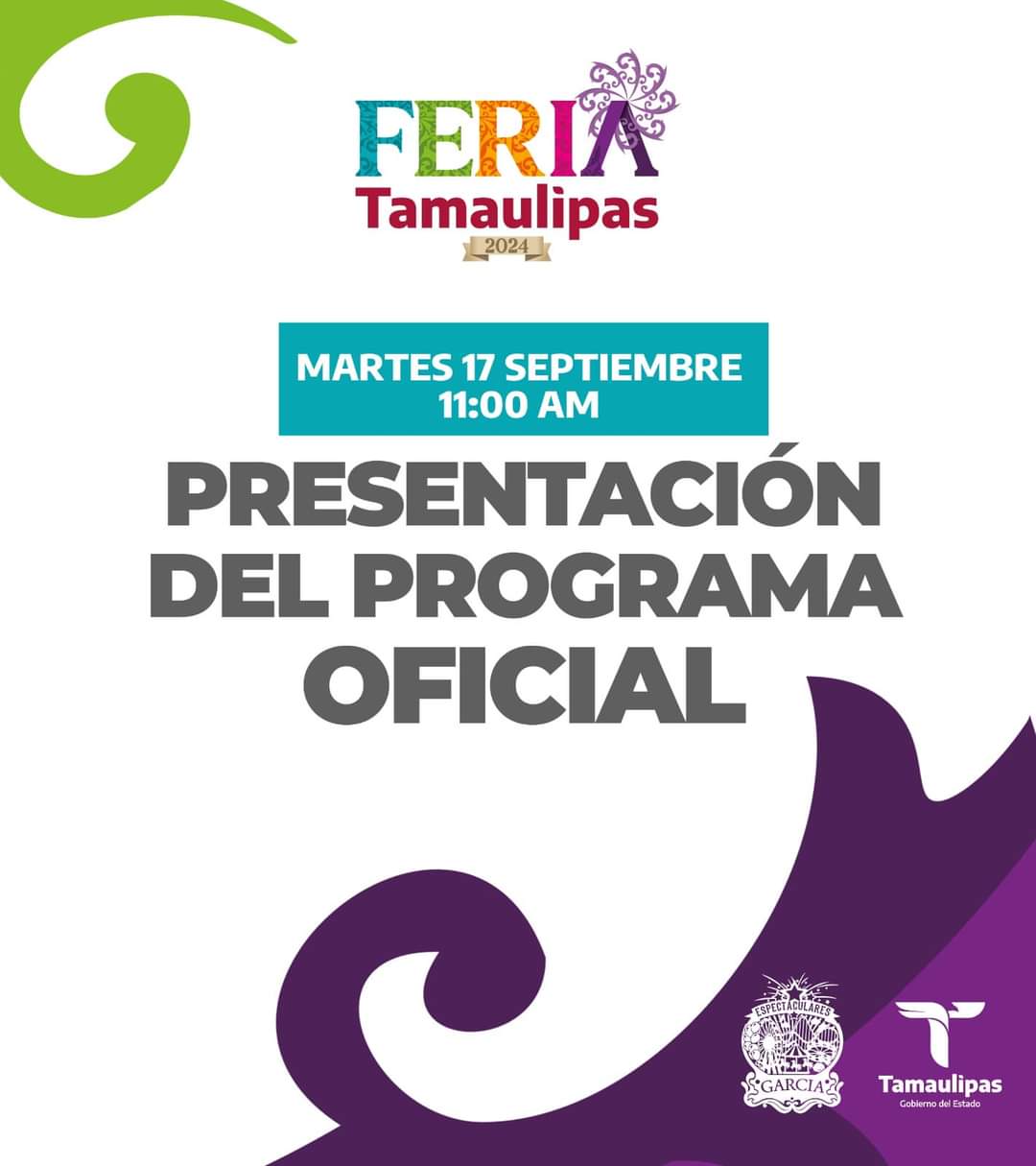 Presentarán Programa Oficial de la Feria Tamaulipas 2024