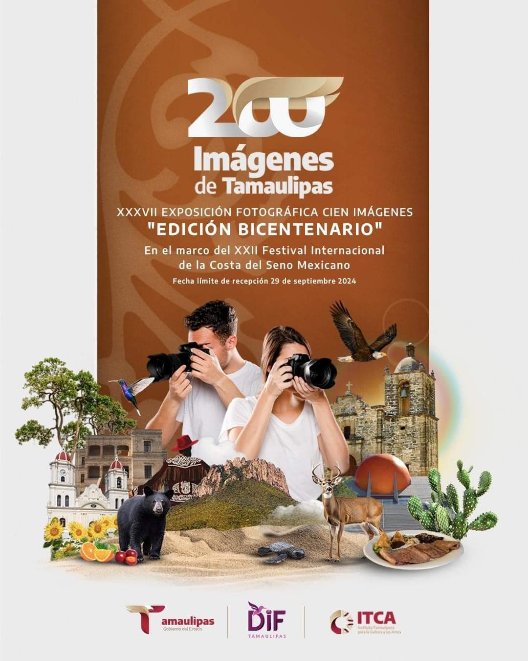 Convocan a Fotógrafos para Exposición “Tamaulipas Bicentenario”.