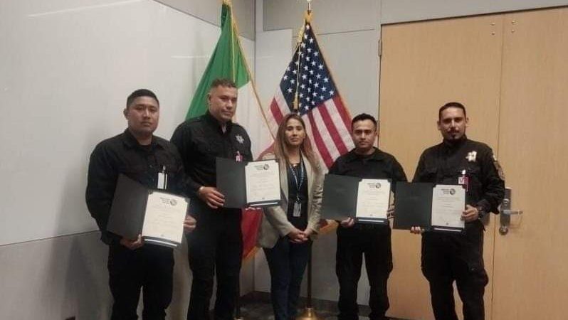 Consulado de EE.UU. reconoce a la Guardia Estatal por recuperación de ambulancia robada en Texas