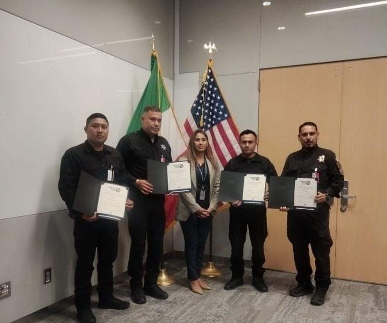 Consulado de EE.UU. reconoce a la Guardia Estatal por recuperación de ambulancia robada en Texas