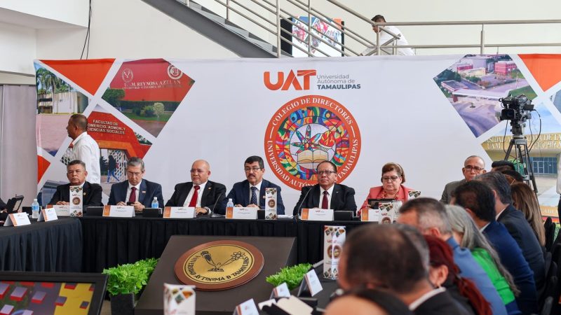 Rector y directores de la UAT evalúan avances y logros académicos