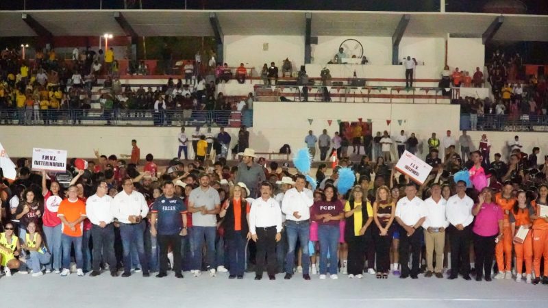 Inaugura Dámaso Anaya la fiesta deportiva del Interfacultades UAT 2024