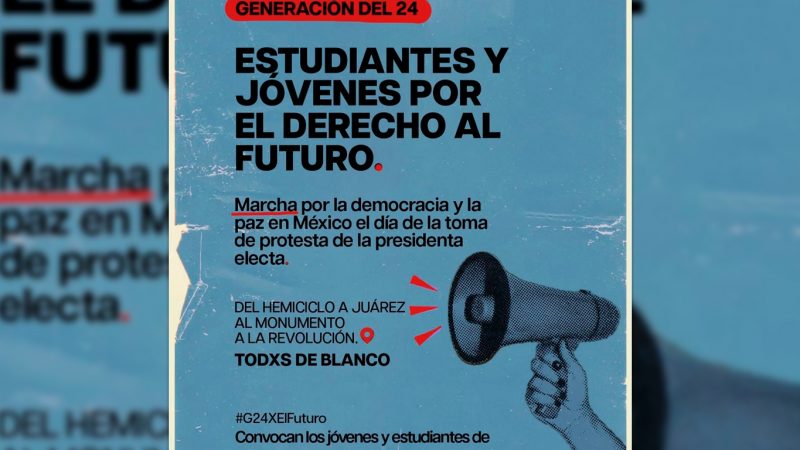 Universitarios convocan a marcha el 1 de octubre en rechazo a reformas constitucionales de AMLO