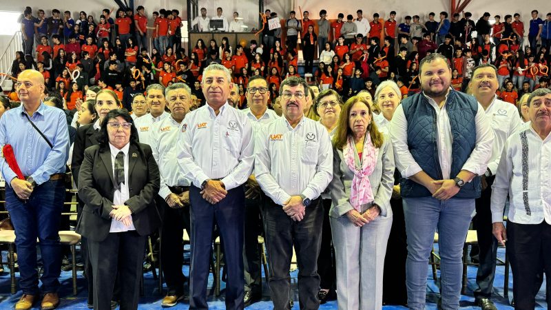 Rector de la UAT encabeza eventos del 62 aniversario de la UAM Valle Hermoso