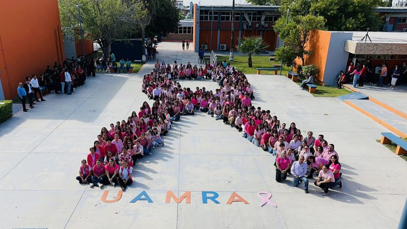 Promueve la UAT concientización sobre el cáncer de mama