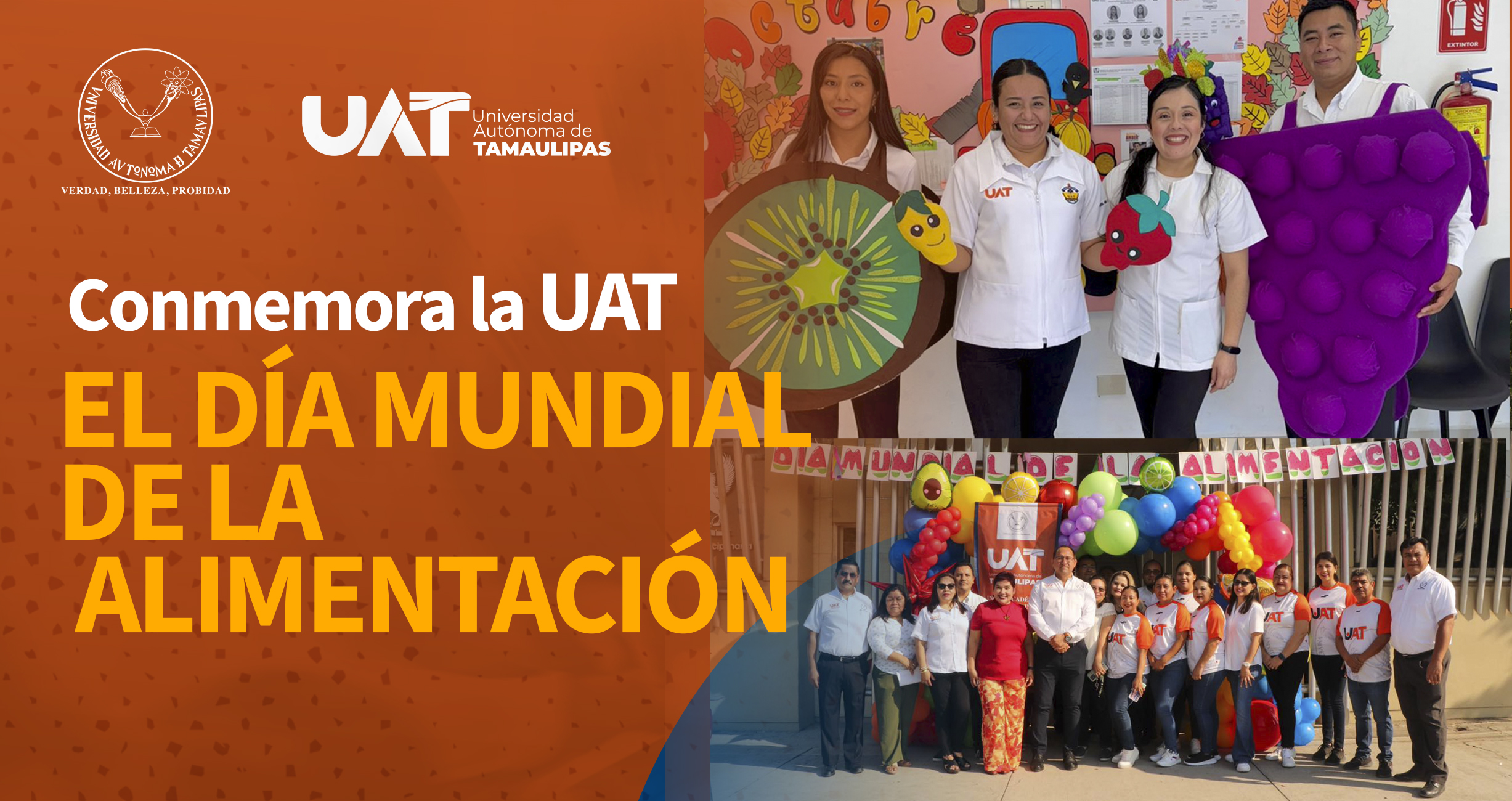 Conmemora la UAT el Día Mundial de la Alimentación