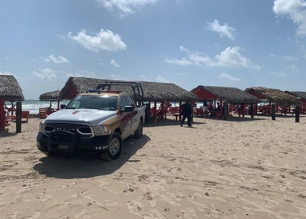 Refuerzan vigilancia en Playa Miramar para evitar actividades peligrosas