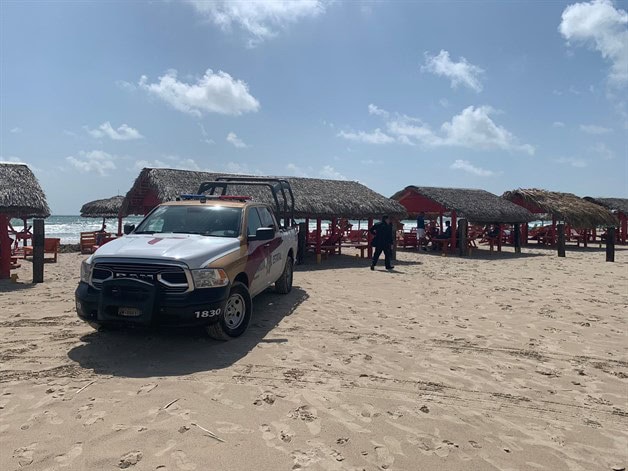 Refuerzan vigilancia en Playa Miramar para evitar actividades peligrosas