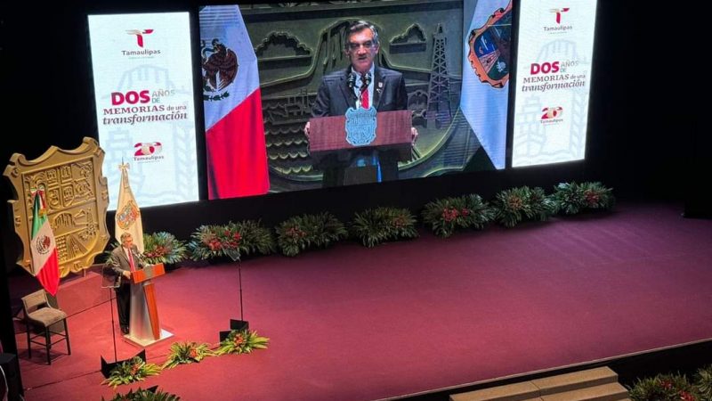 Américo Villarreal invierte 13 mil millones de pesos en obra pública durante dos años de gobierno en Tamaulipas
