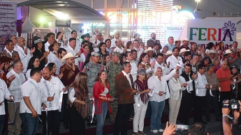 Américo Villarreal da inicio a la Feria Tamaulipas 2024 con un llamado a la unidad