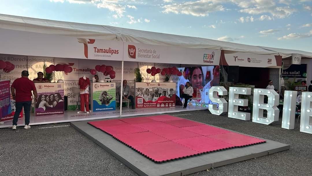 SEBIEN impulsa el arte, deporte y cultura en la Feria Tamaulipas 2024