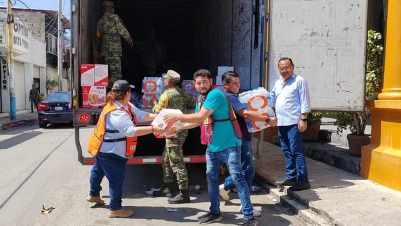 Nuevo Laredo envía 23 toneladas de ayuda a Guerrero tras el paso del huracán «John».