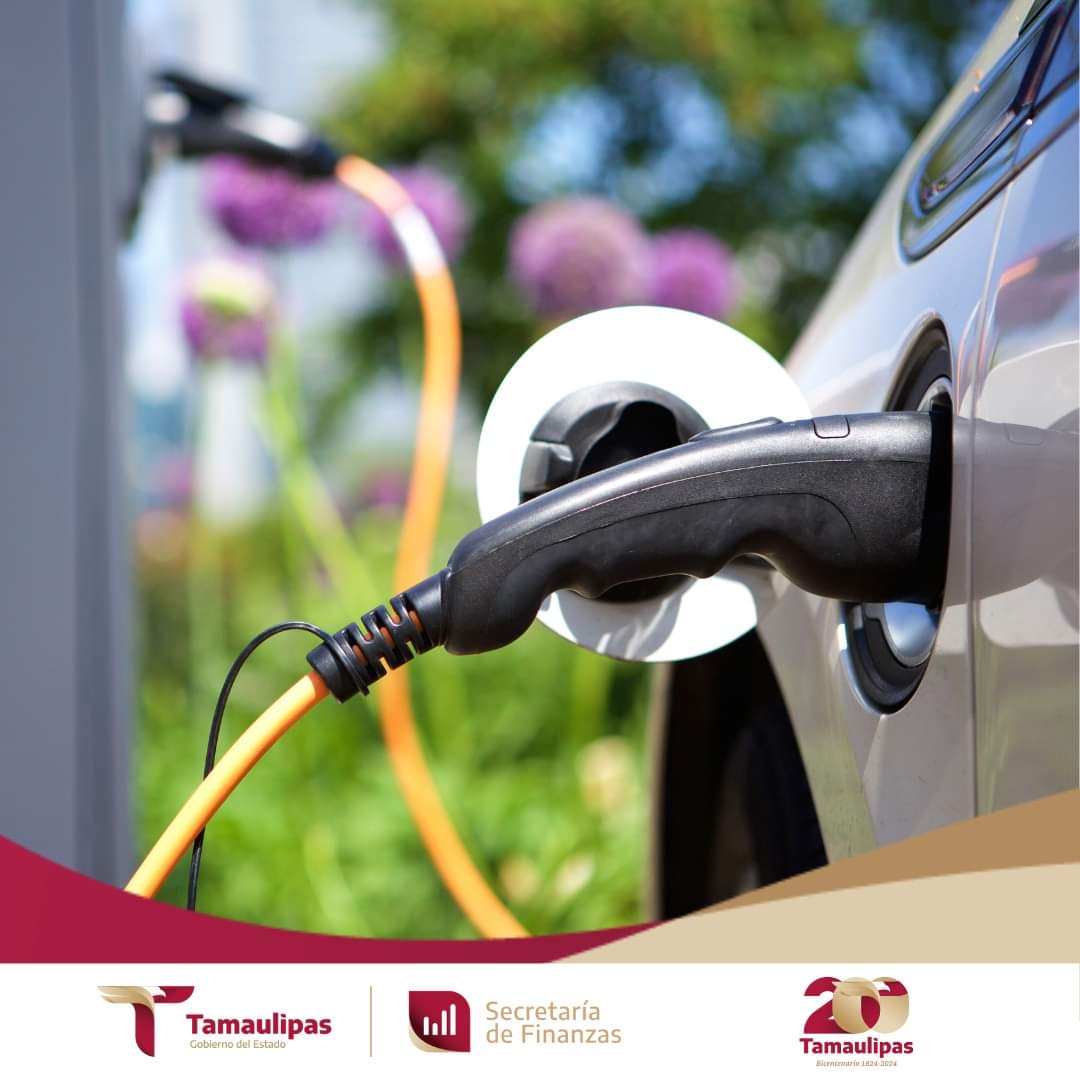 Gobierno de Tamaulipas ofrece descuento del 50% en placas para vehículos híbridos y eléctricos