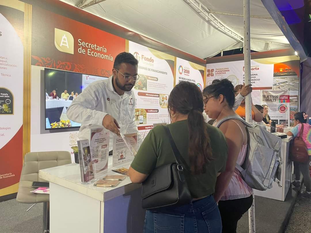 Feria Tamaulipas ofrecerá apoyo a emprendedores y empresarios locales