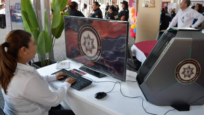 Guardia Estatal Cibernética promueve civismo digital y seguridad en la Feria Tamaulipas 2024