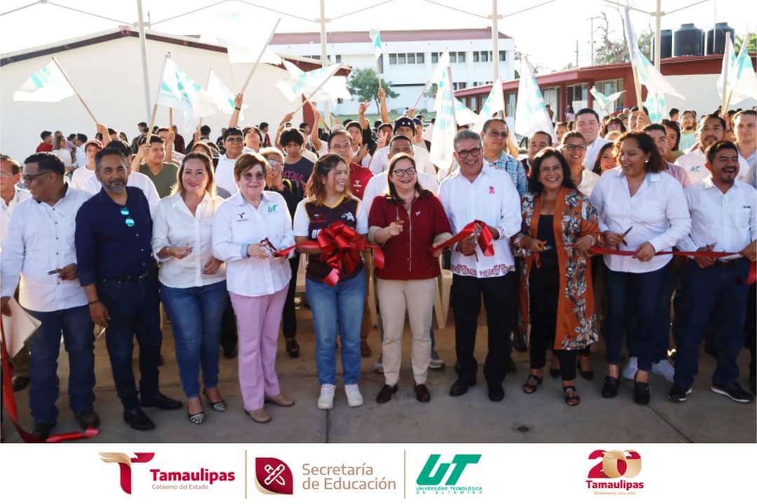 Inauguran Cubierta Metálica en la UT Altamira con Apoyo del Municipio