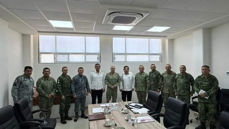 Supervisan Gobernador y Titular de Sedena Avances en la Nueva Agencia Nacional de Aduanas en Nuevo Laredo