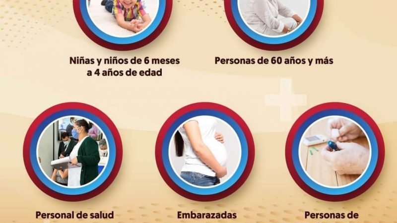 Inicia Campaña de Vacunación Contra Influenza, COVID-19 y Neumococo en Tamaulipas