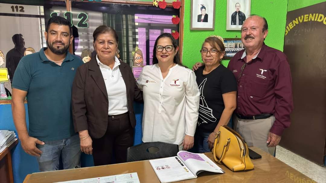 La secretaria de Educación visita supervisiones escolares en San Fernando