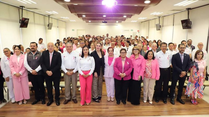 SST y DIF Tamaulipas realizan taller de prevención y atención al cáncer de mama en el marco del Día Internacional de la Lucha contra esta enfermedad