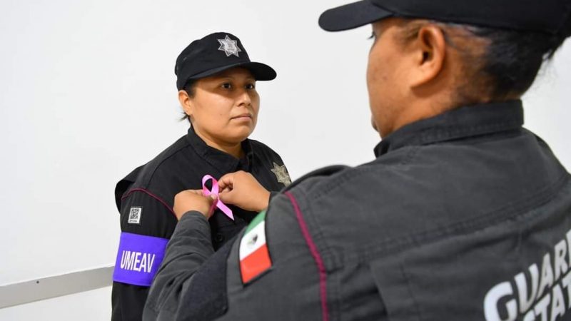 La Secretaría de Seguridad Pública de Tamaulipas se une al «Mes Rosa» con acciones de prevención y concienciación sobre el cáncer de mama