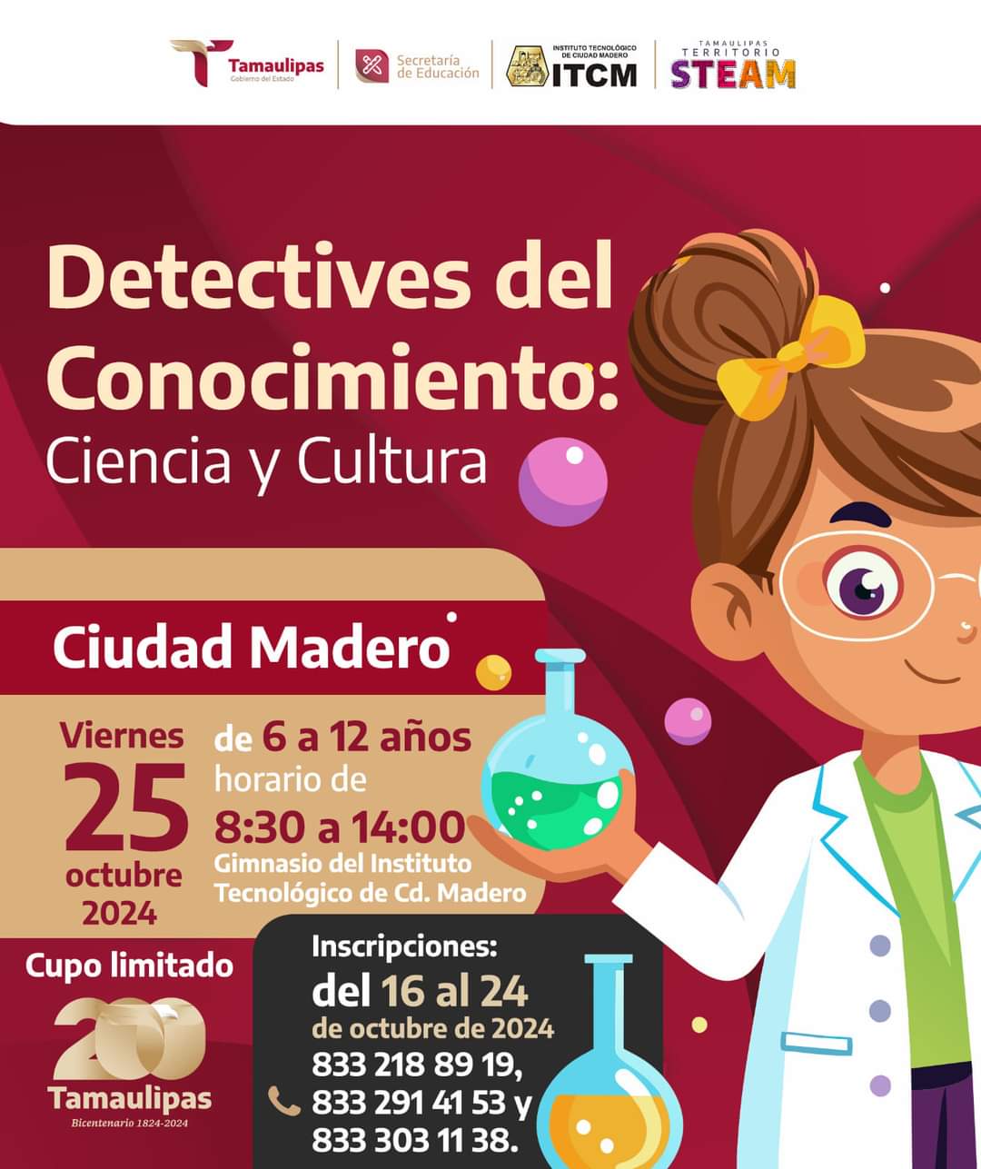 SET Invita a Niñas y Niños a Participar en «Detectives del Conocimiento: Ciencia y Cultura