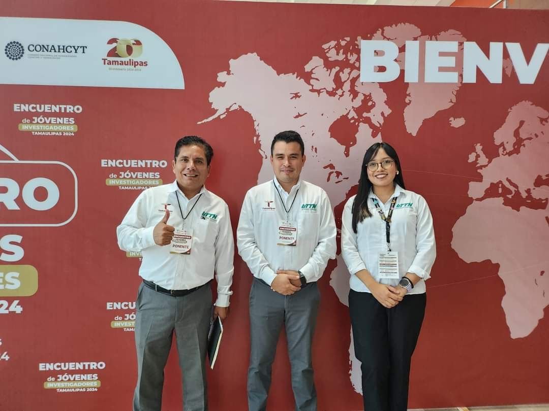 Docentes de la UTTN Reciben Reconocimiento por Mejor Proyecto de Investigación en el Encuentro de Jóvenes Investigadores de Tamaulipas 2024