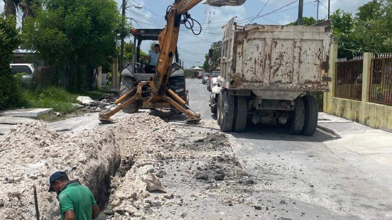 Avanzan Trabajos de Rehabilitación de Drenaje Sanitario en Matamoros