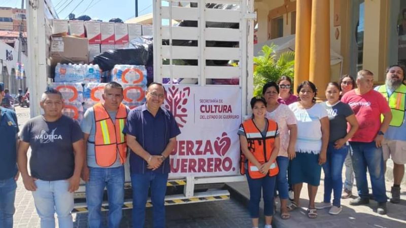 SECULTURA continúa con el traslado de ayuda humanitaria para afectados por el huracán John