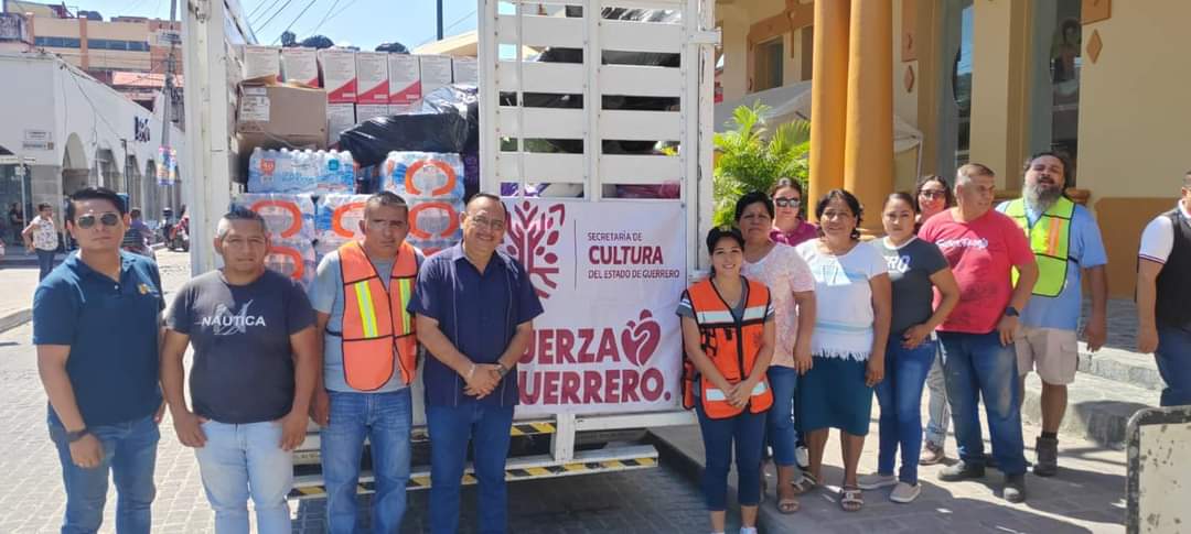 SECULTURA continúa con el traslado de ayuda humanitaria para afectados por el huracán John