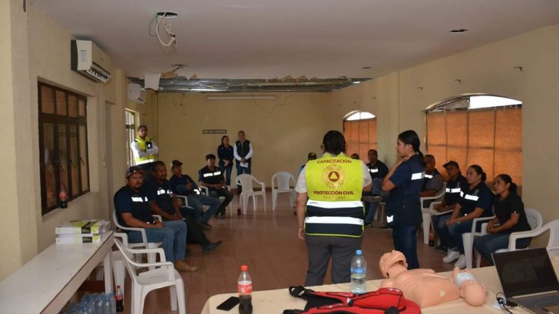 Protección Civil de Xicoténcatl se fortalece con capacitación especializada
