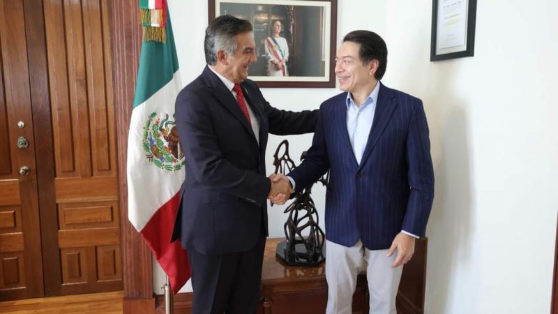 Américo Villarreal y Mario Delgado impulsan una alianza educativa para transformar Tamaulipas
