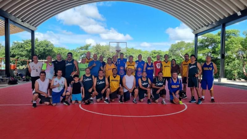 Éxito rotundo en el primer torneo de básquetbol para mayores de 55 años en Altamira
