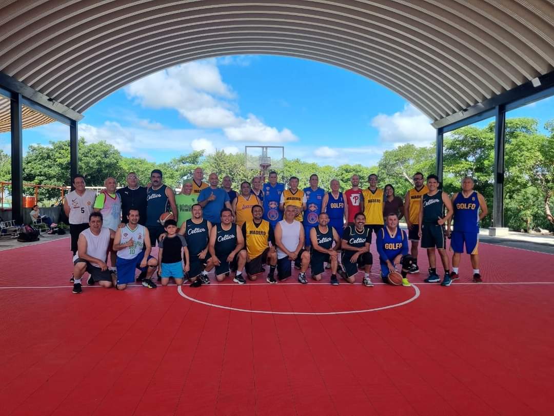 Éxito rotundo en el primer torneo de básquetbol para mayores de 55 años en Altamira