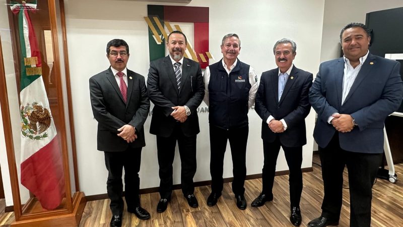 Rector de la UAT sostiene acuerdos con la Agencia Nacional de Aduanas de México