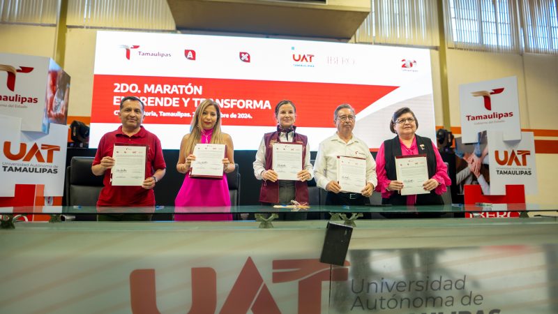 Participa la UAT en el “Maratón Emprende y Transforma”