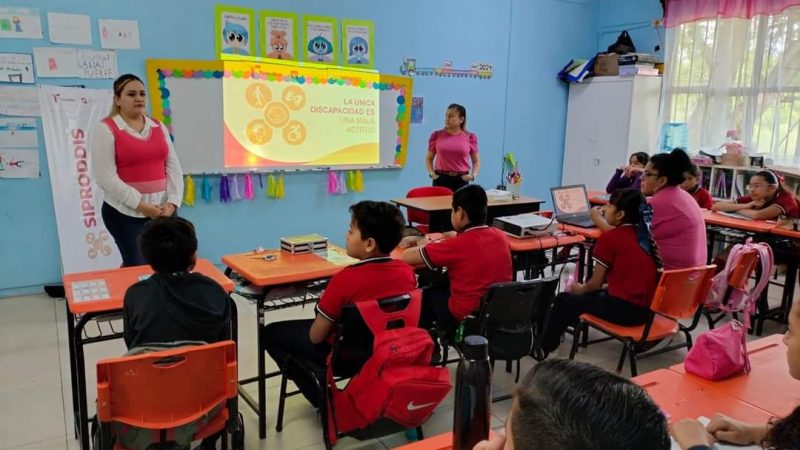 SIPRODDIS Tamaulipas Promueve la Inclusión y Sensibilización en Escuelas de Cd. Victoria