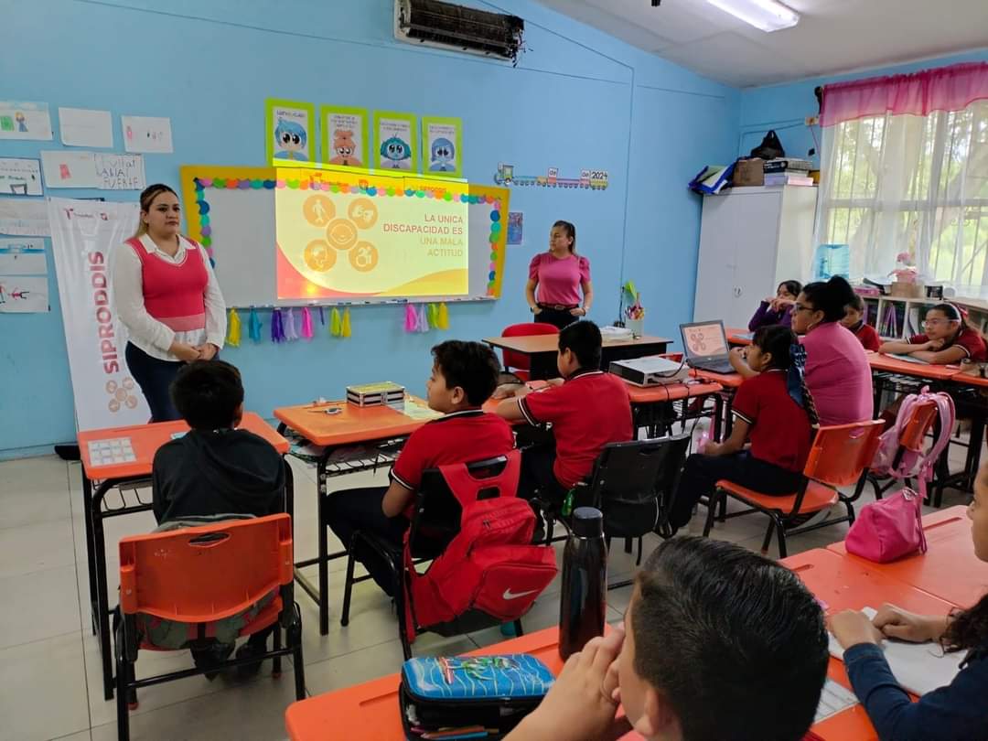 SIPRODDIS Tamaulipas Promueve la Inclusión y Sensibilización en Escuelas de Cd. Victoria