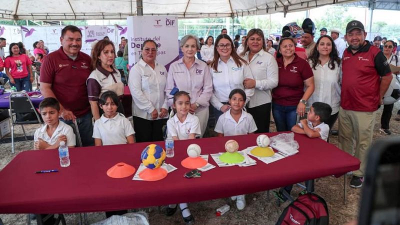 María de Villarreal impulsa el bienestar y la sustentabilidad en Cruillas y Méndez con la brigada ‘Transformando Familias’