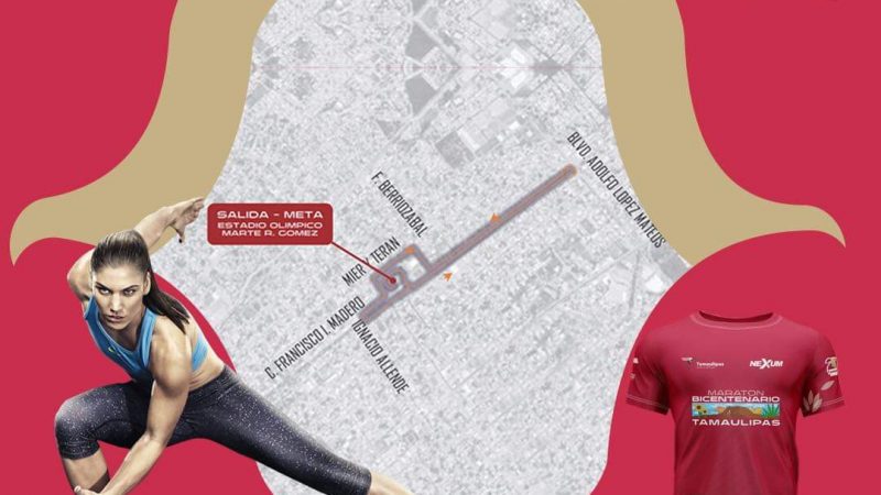 Todo listo para el Maratón Bicentenario Tamaulipas Nexum 2024