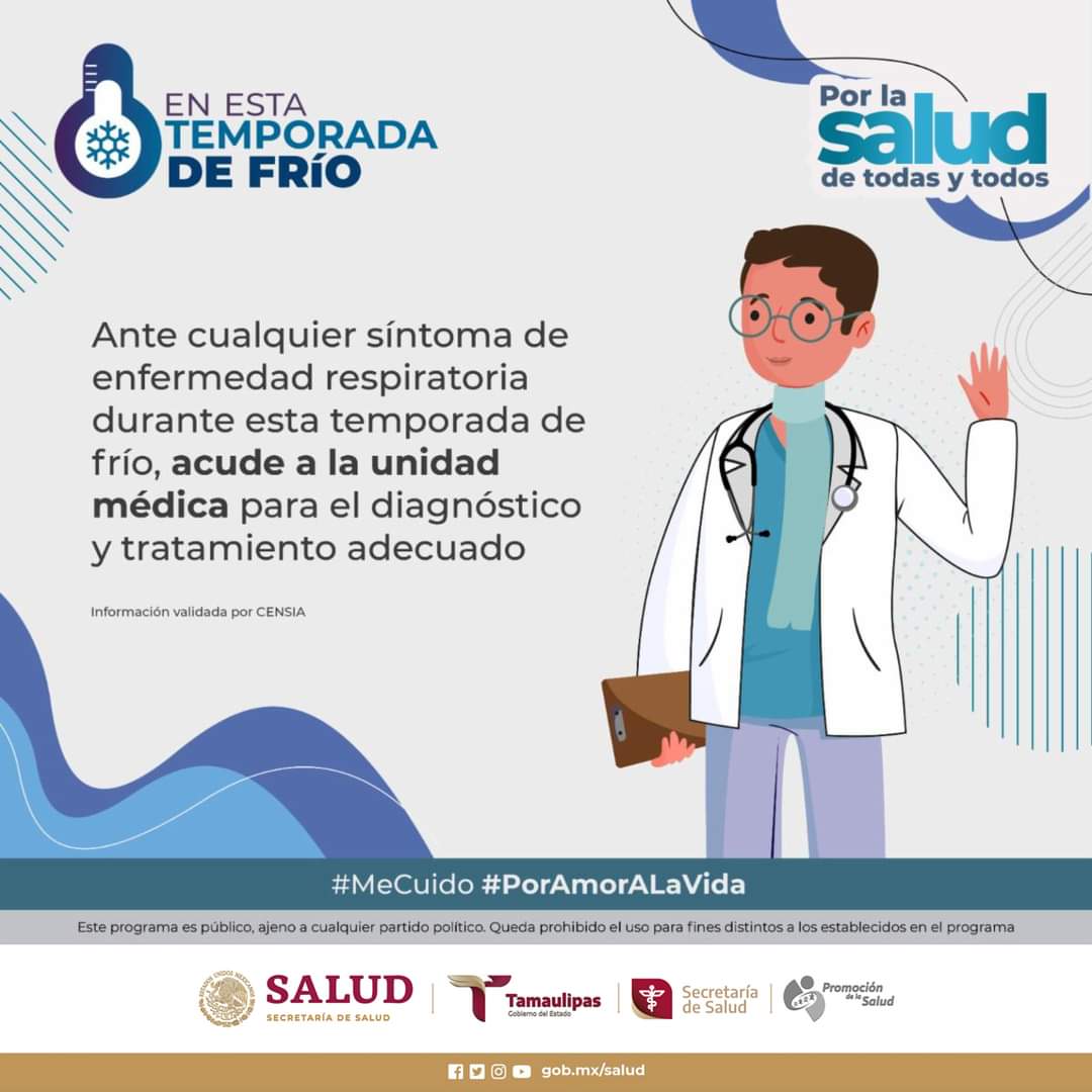 Llaman a la población a no automedicarse durante la temporada invernal