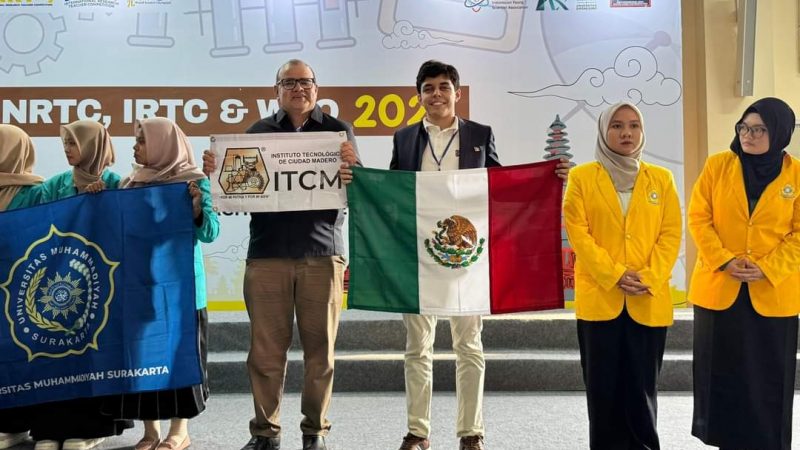 Joven Tamaulipeco Gana Medalla de Oro en Feria Internacional de Ciencia en Indonesia